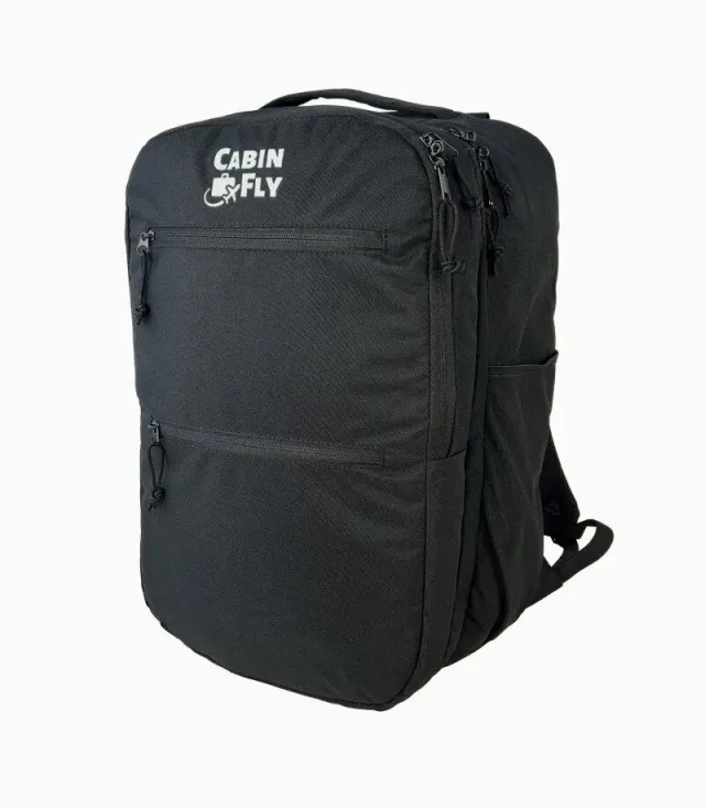 CabinFly Skyrocket Zaino Cabina 55x35x25 Nero 48L