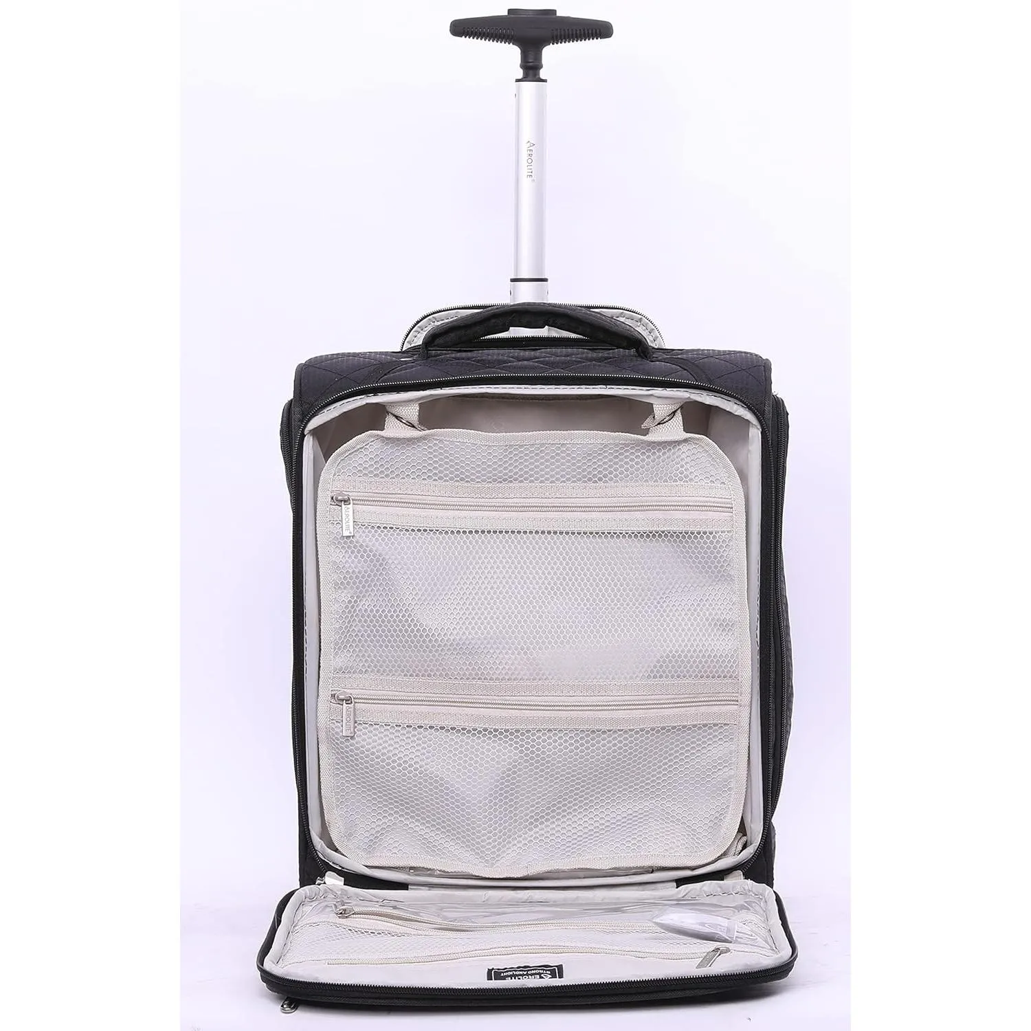 Aerolite 42x35x20cm Trolley Cabina Nero 28L Easyjet