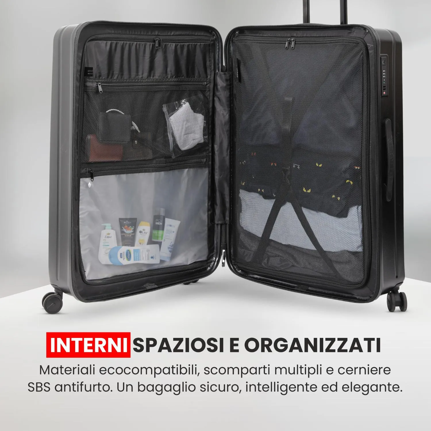 Aerolite M-Lite 29 valigia rigida 76x50x30 118L TSA