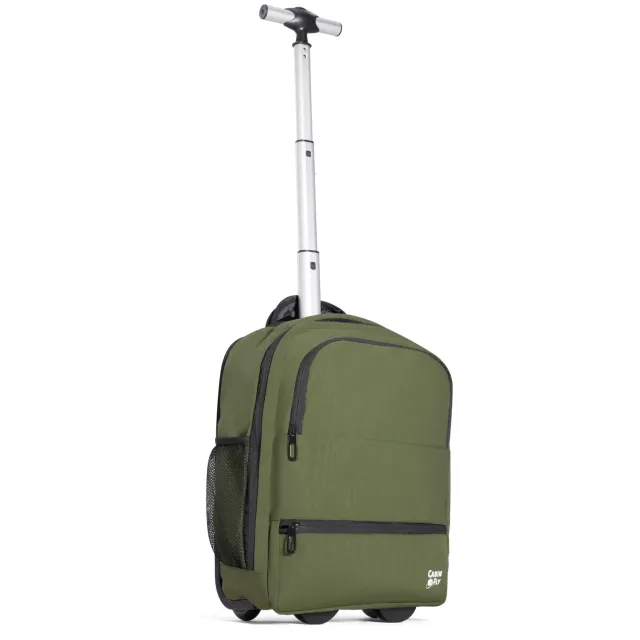 CabinFly Aircruiser Hybrid Zaino Trolley 40x30x20 Verde 24L