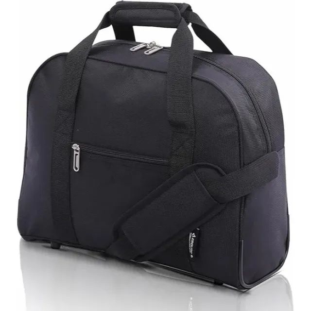 Aerolite 40x30x15 borsone nero 18L sotto sedile British Airways