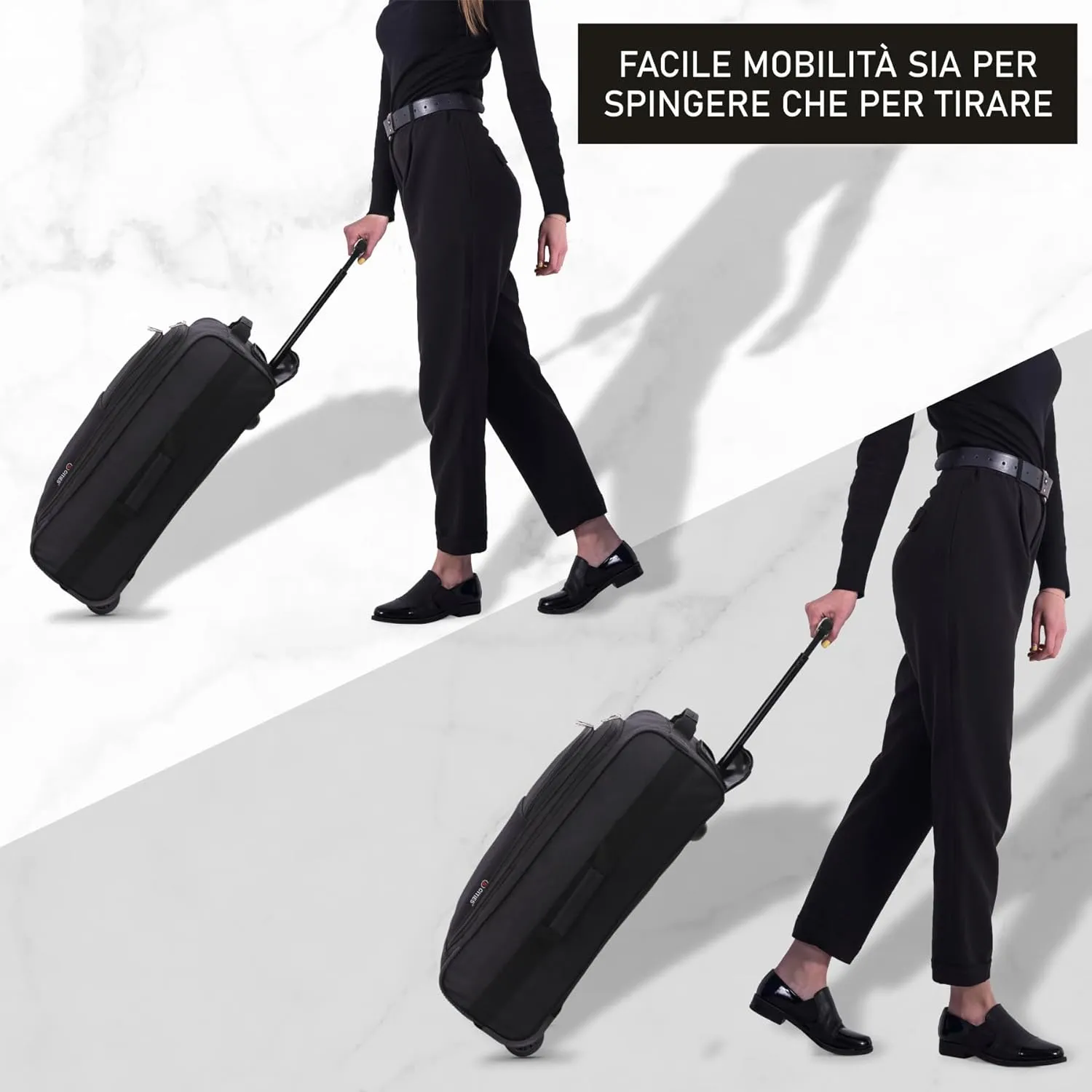 5 Cities trolley cabina 55 cm 2 ruote 42 l