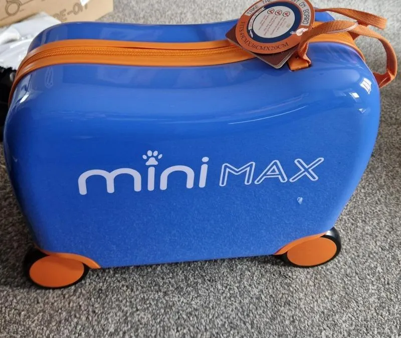 Aerolite MiniMax valigia cavalcabile per bambini