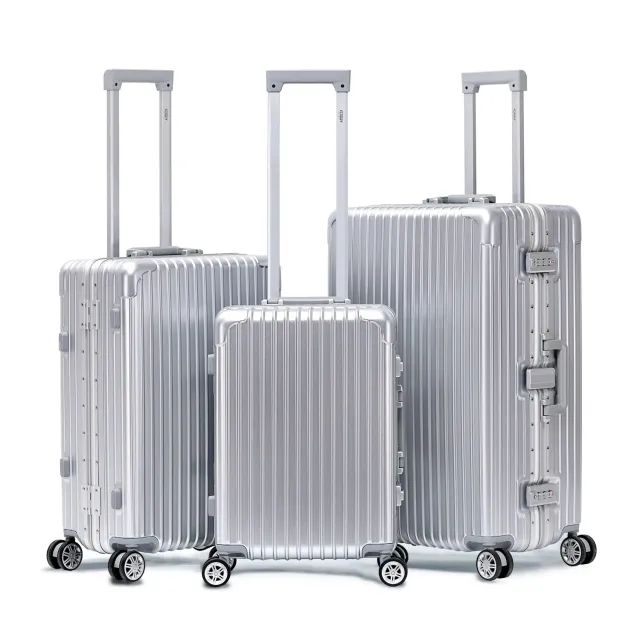 Flight Knight SILVER set valigie rigide ABS