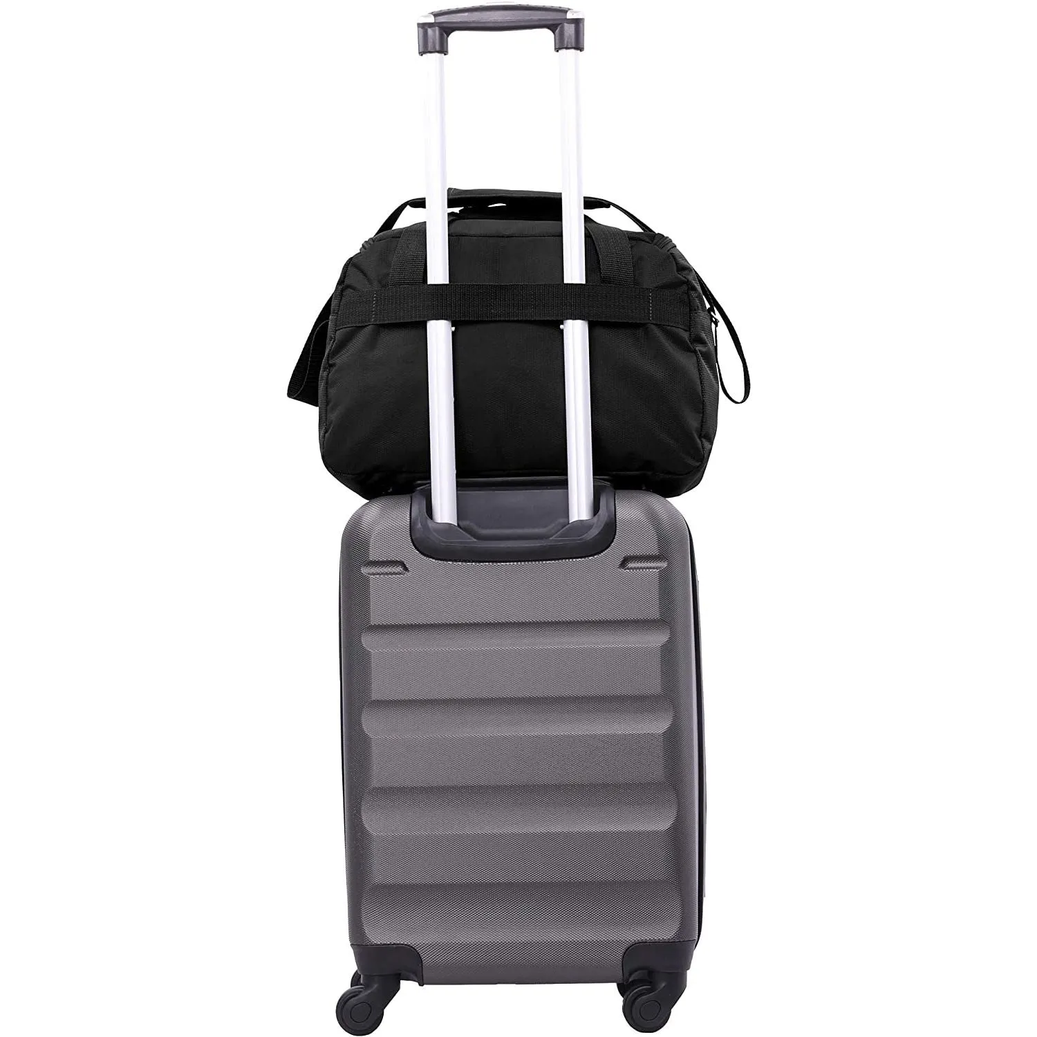 AeroLite 40x20x25 borsone nero 20L Ryanair 2 pezzi pieghevole