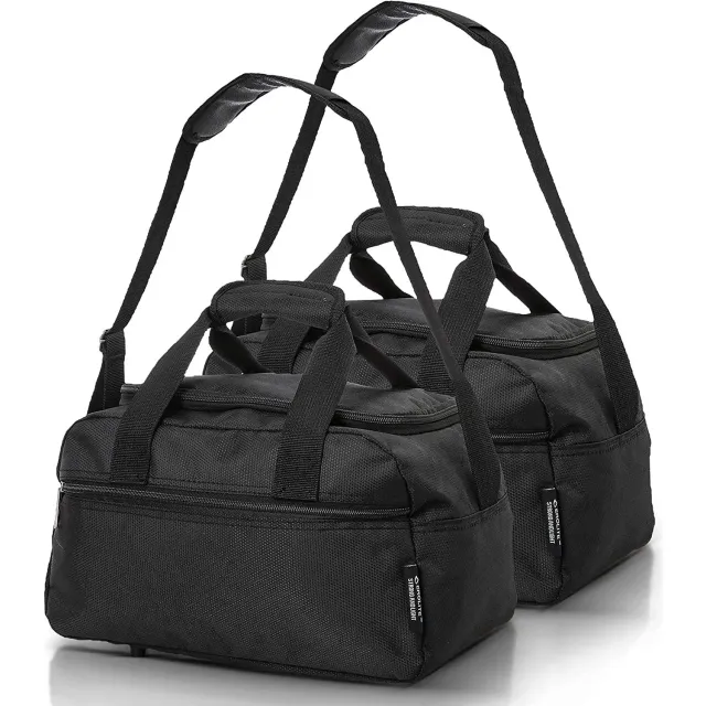 AeroLite 40x20x25 borsone nero 20L Ryanair 2 pezzi pieghevole