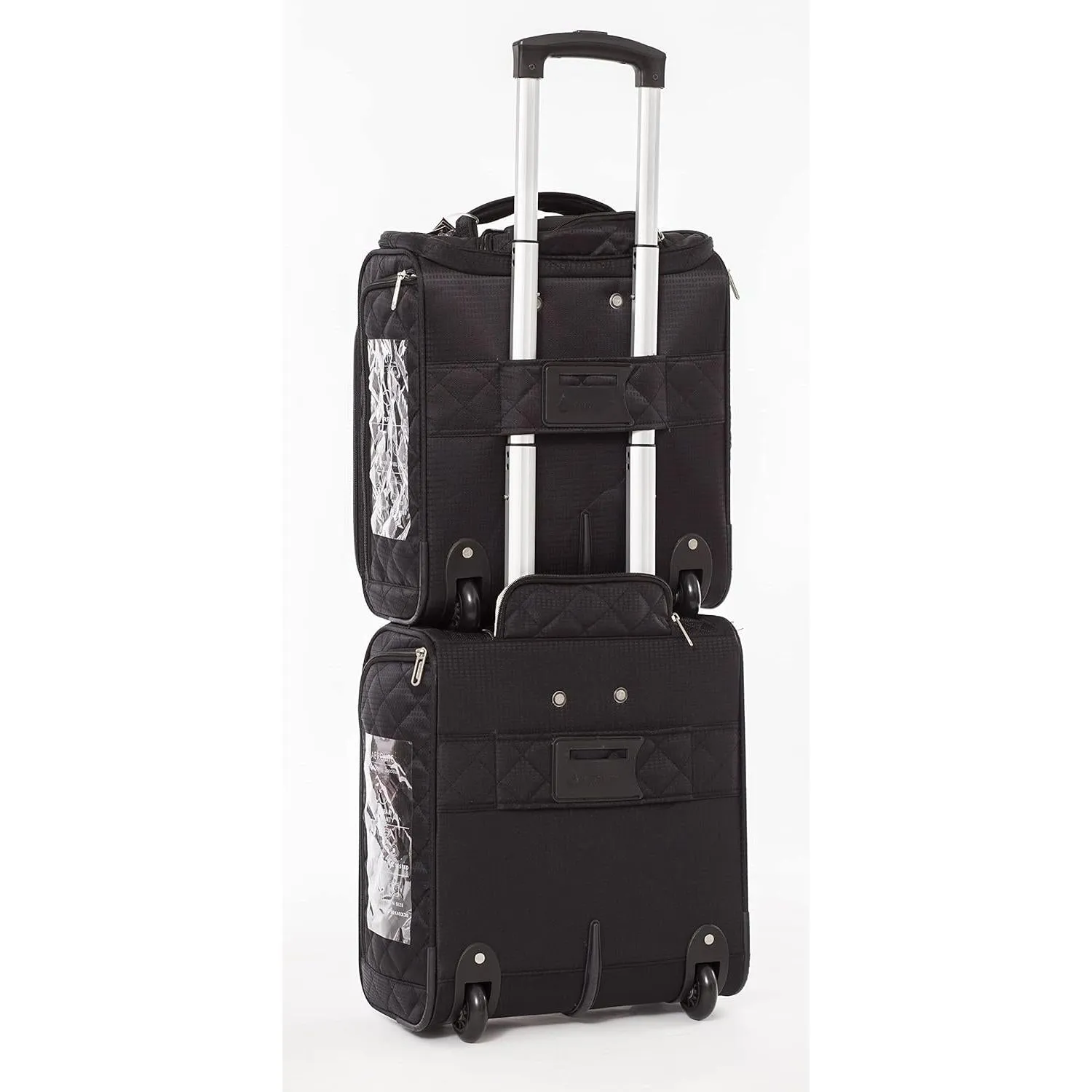 Aerolite 42x35x20cm Trolley Cabina Nero 28L Easyjet