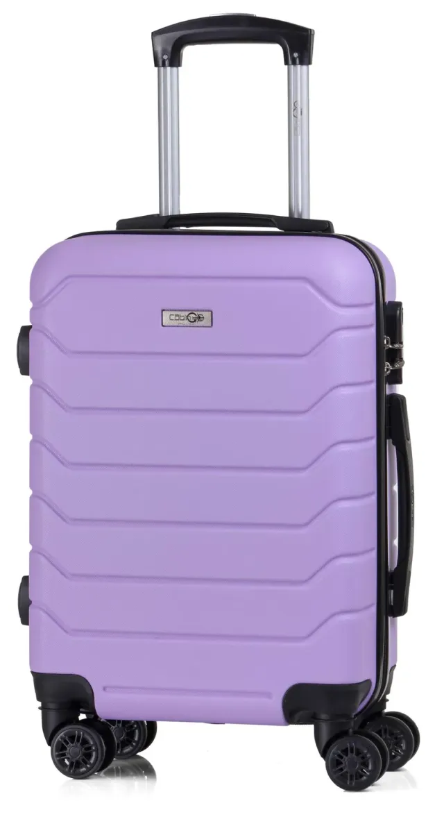 Cabin Go Enhance 5502 trolley rigido 55x37x20 lilla 8 ruote