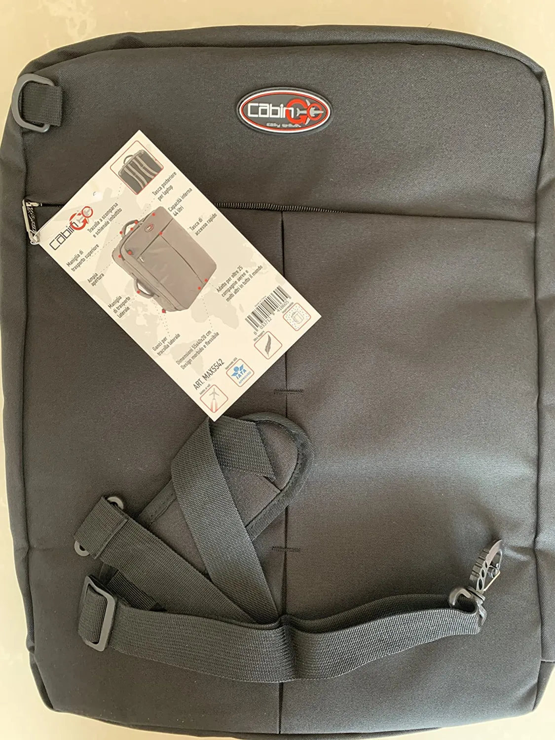 CABIN GO 5541 Zaino Bagaglio a Mano da Cabina Leggero
