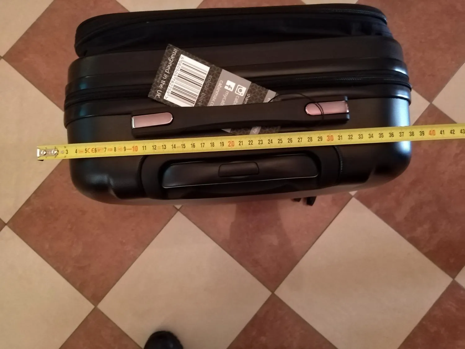 Cabin Max Fusion trolley cabina 55x40x20 38L rigido 4 ruote