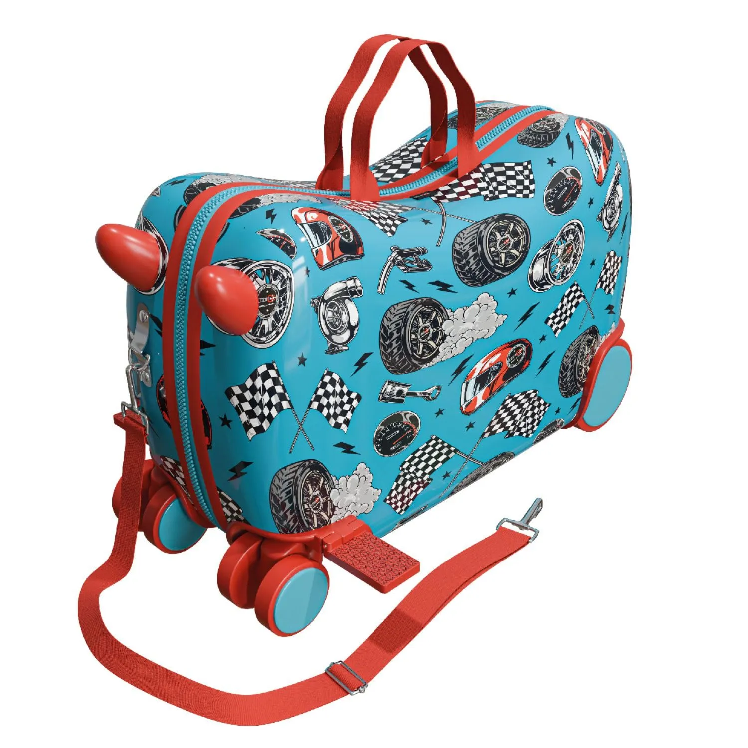 Cabin Go trolley cavalcabile bambino 48x31x22 con seduta