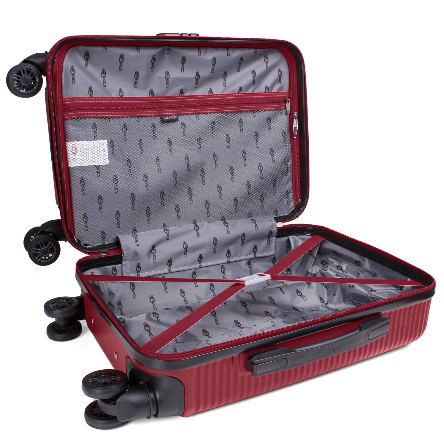 Cabin Go 5512 Trolley Bagaglio a Mano 55x37x20 ABS 8 Ruote