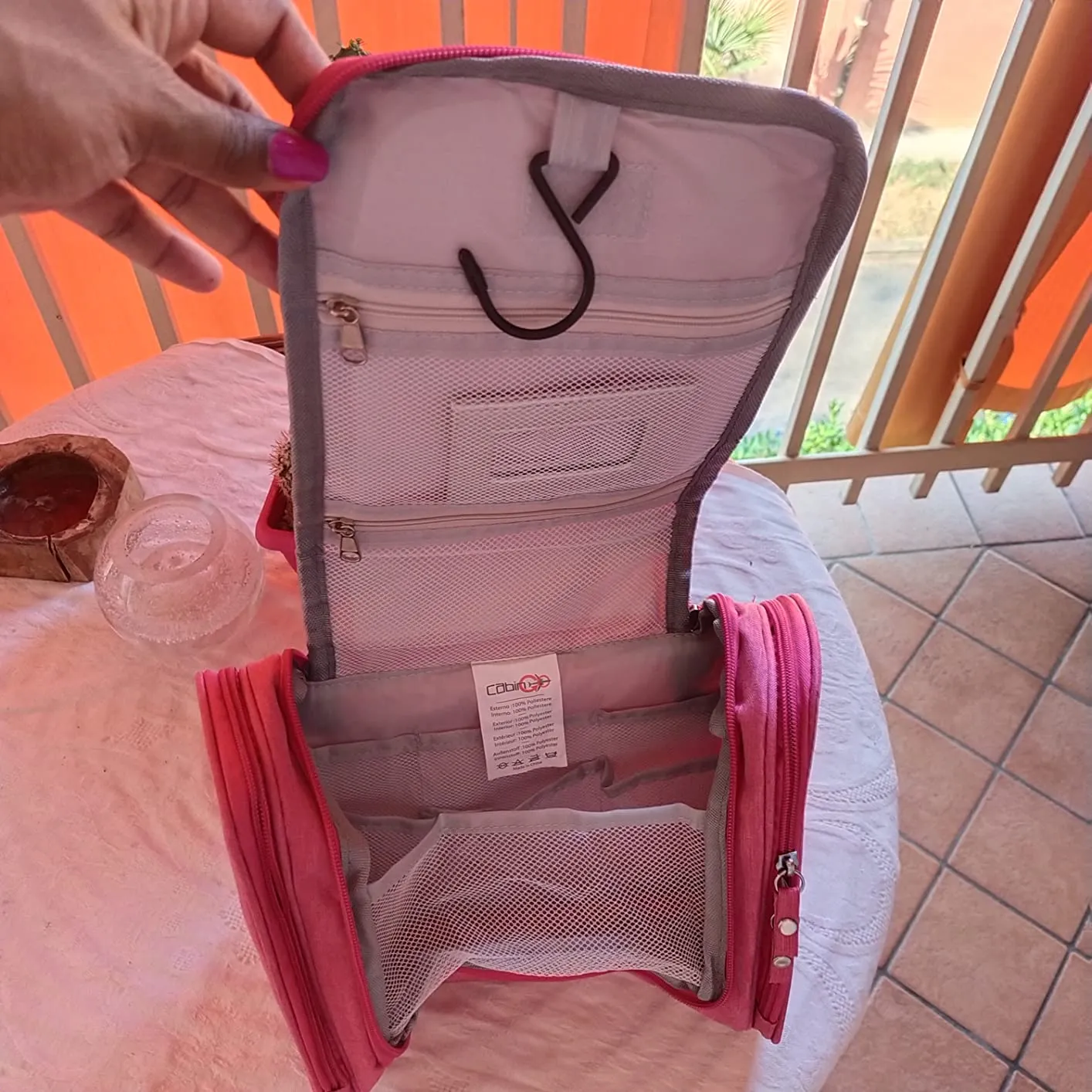 CABIN GO 3020 Beauty Case con Specchio Appendibile