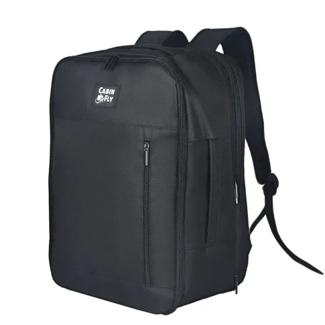 CabinFly Pacemaker Zaino Cabina 40x30x20/25 Nero Espandibile