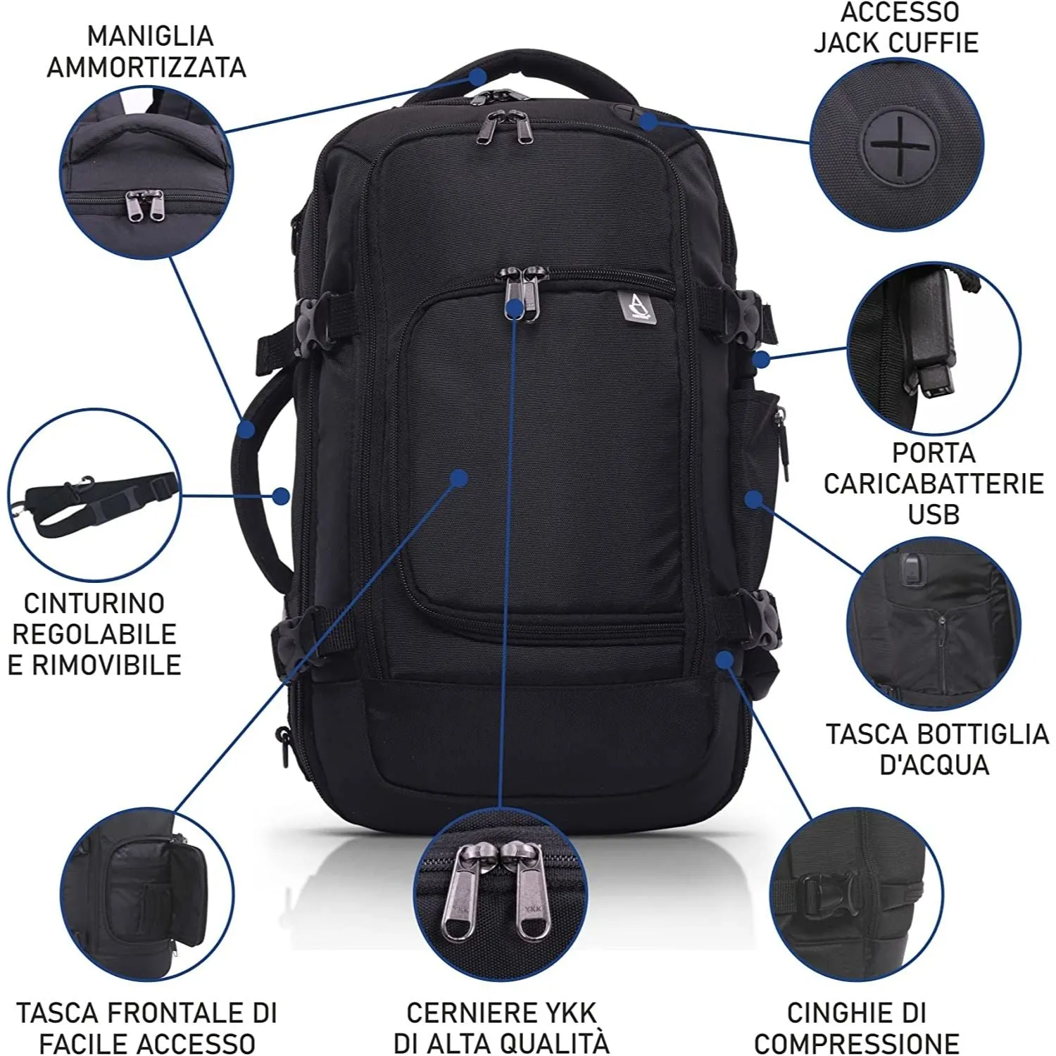 Aerolite BPMAX03 zaino da cabina